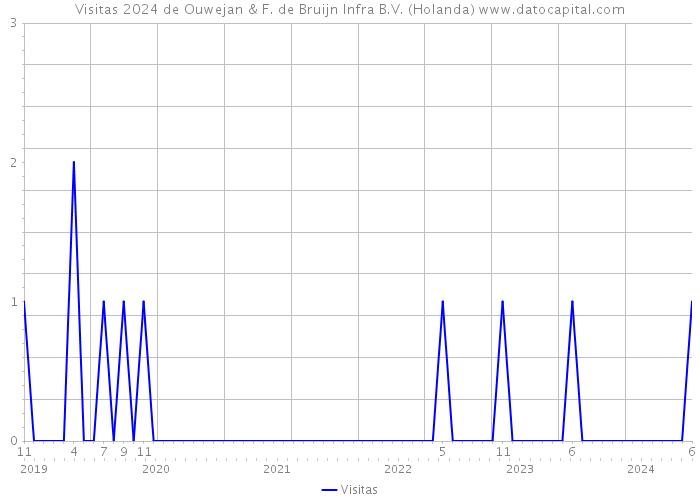 Visitas 2024 de Ouwejan & F. de Bruijn Infra B.V. (Holanda) 