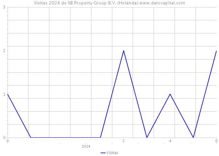 Visitas 2024 de SB Property Group B.V. (Holanda) 