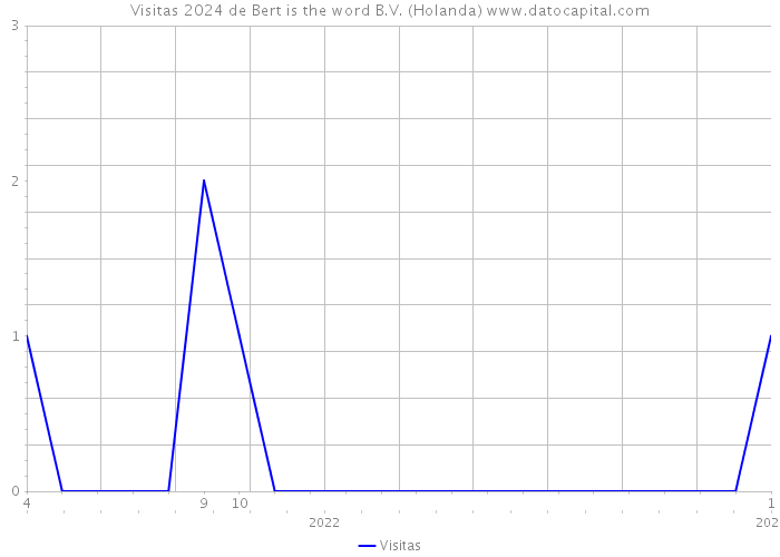 Visitas 2024 de Bert is the word B.V. (Holanda) 