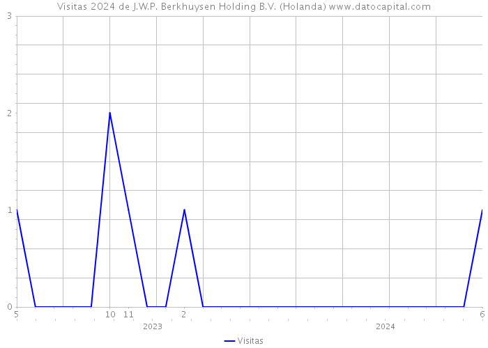 Visitas 2024 de J.W.P. Berkhuysen Holding B.V. (Holanda) 