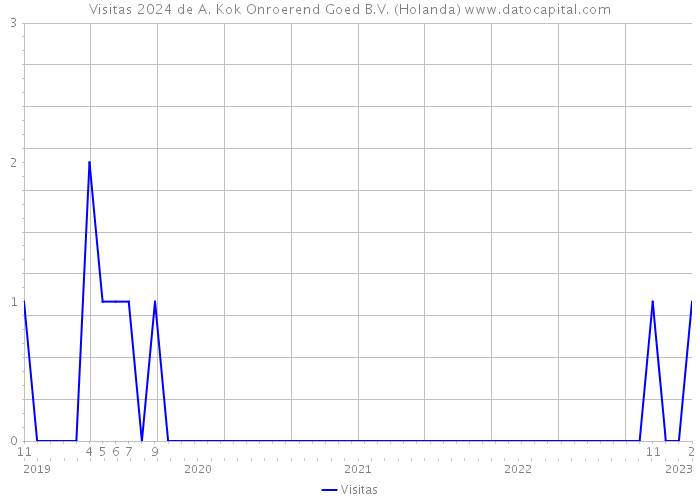 Visitas 2024 de A. Kok Onroerend Goed B.V. (Holanda) 