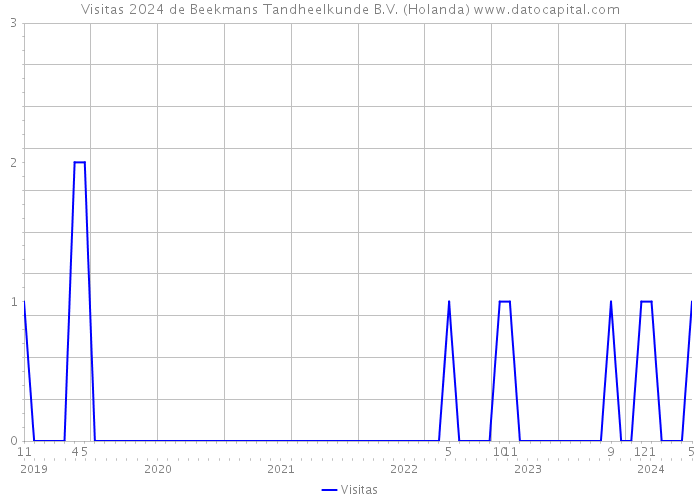 Visitas 2024 de Beekmans Tandheelkunde B.V. (Holanda) 