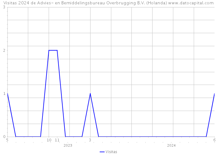 Visitas 2024 de Advies- en Bemiddelingsbureau Overbrugging B.V. (Holanda) 
