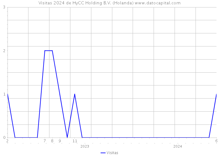 Visitas 2024 de HyCC Holding B.V. (Holanda) 