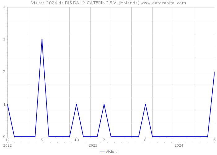 Visitas 2024 de DIS DAILY CATERING B.V. (Holanda) 