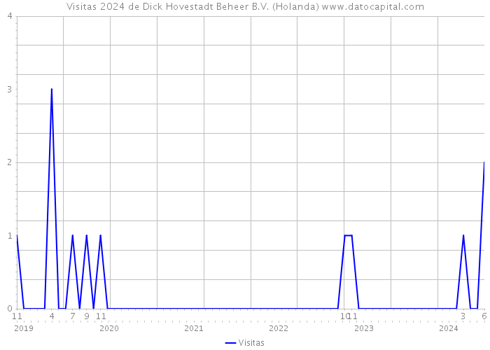 Visitas 2024 de Dick Hovestadt Beheer B.V. (Holanda) 