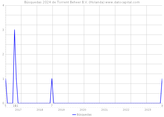 Búsquedas 2024 de Torrent Beheer B.V. (Holanda) 