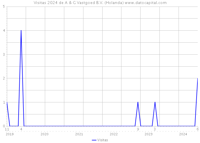 Visitas 2024 de A & G Vastgoed B.V. (Holanda) 