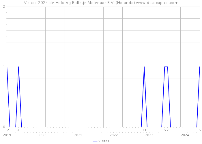 Visitas 2024 de Holding Bolletje Molenaar B.V. (Holanda) 