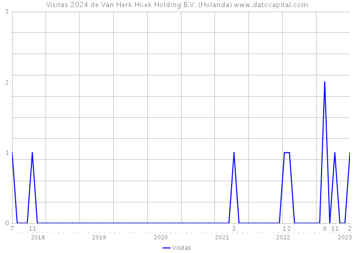 Visitas 2024 de Van Herk Hoek Holding B.V. (Holanda) 