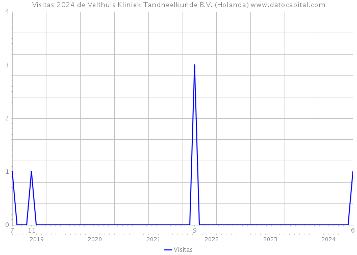 Visitas 2024 de Velthuis Kliniek Tandheelkunde B.V. (Holanda) 