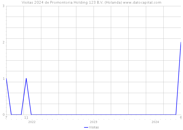 Visitas 2024 de Promontoria Holding 123 B.V. (Holanda) 