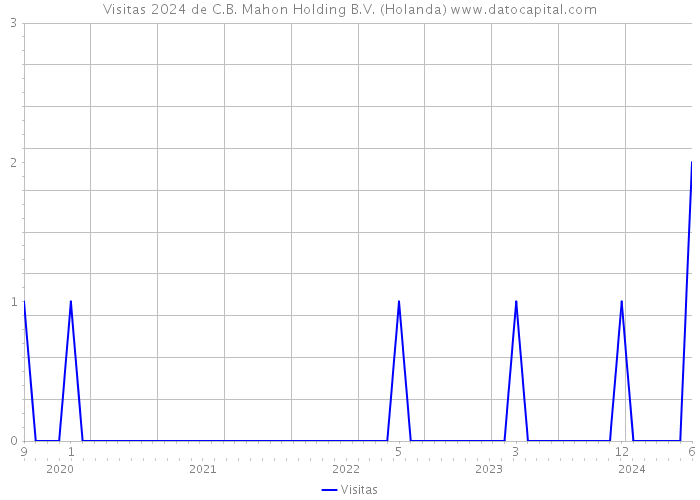 Visitas 2024 de C.B. Mahon Holding B.V. (Holanda) 