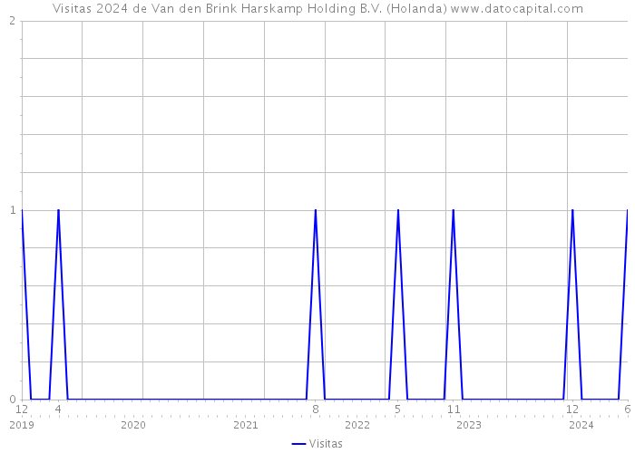 Visitas 2024 de Van den Brink Harskamp Holding B.V. (Holanda) 