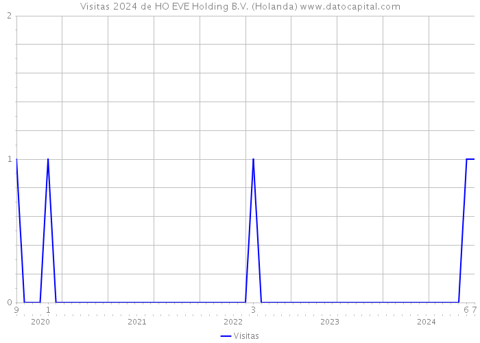 Visitas 2024 de HO EVE Holding B.V. (Holanda) 