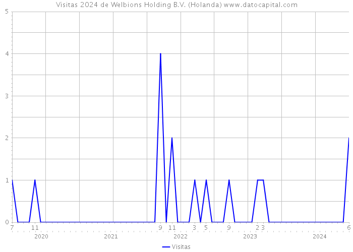 Visitas 2024 de Welbions Holding B.V. (Holanda) 