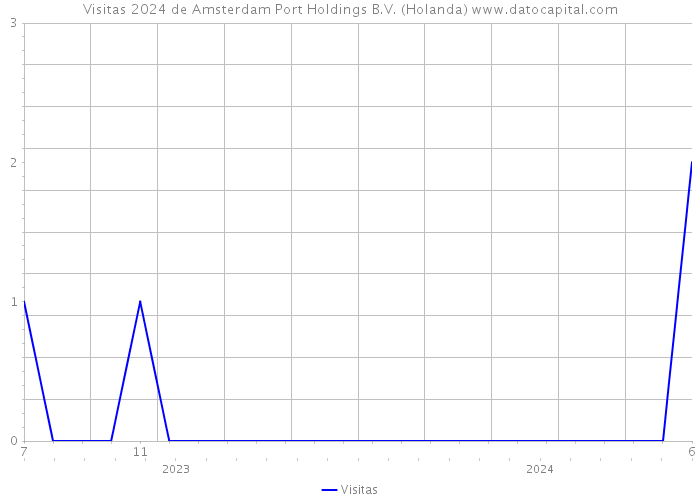 Visitas 2024 de Amsterdam Port Holdings B.V. (Holanda) 