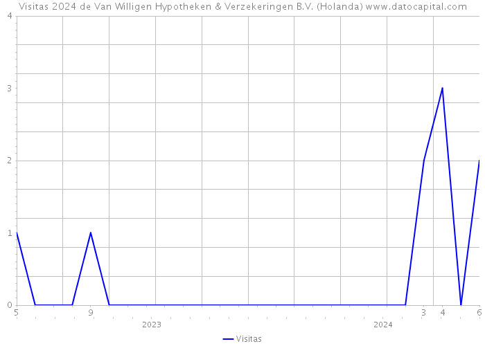 Visitas 2024 de Van Willigen Hypotheken & Verzekeringen B.V. (Holanda) 