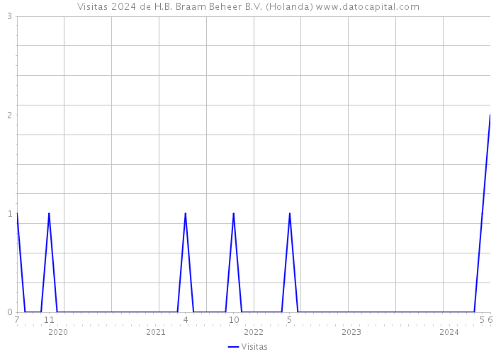 Visitas 2024 de H.B. Braam Beheer B.V. (Holanda) 