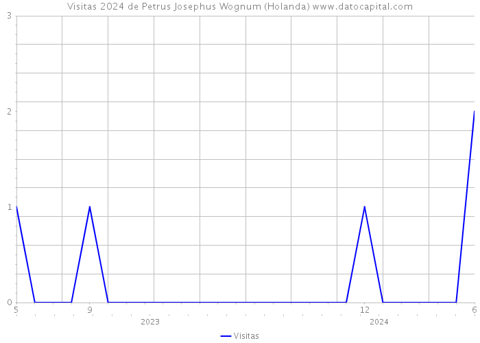 Visitas 2024 de Petrus Josephus Wognum (Holanda) 