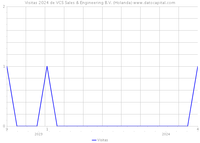 Visitas 2024 de VCS Sales & Engineering B.V. (Holanda) 