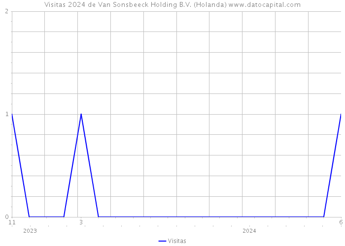 Visitas 2024 de Van Sonsbeeck Holding B.V. (Holanda) 