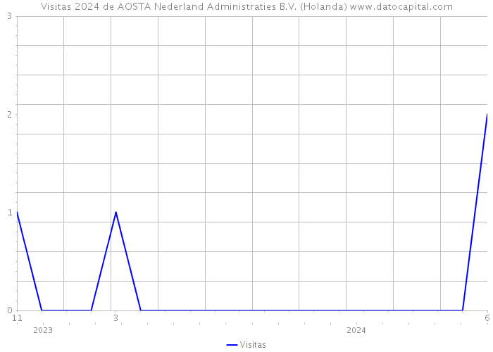 Visitas 2024 de AOSTA Nederland Administraties B.V. (Holanda) 