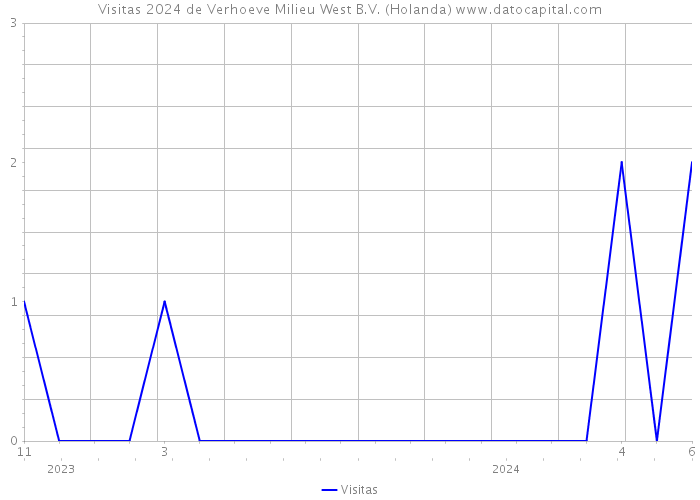 Visitas 2024 de Verhoeve Milieu West B.V. (Holanda) 