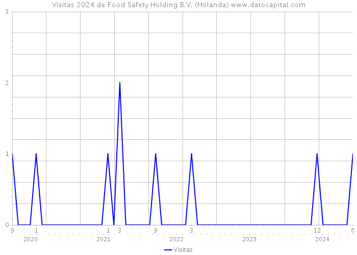 Visitas 2024 de Food Safety Holding B.V. (Holanda) 