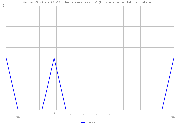 Visitas 2024 de AOV Ondernemersdesk B.V. (Holanda) 