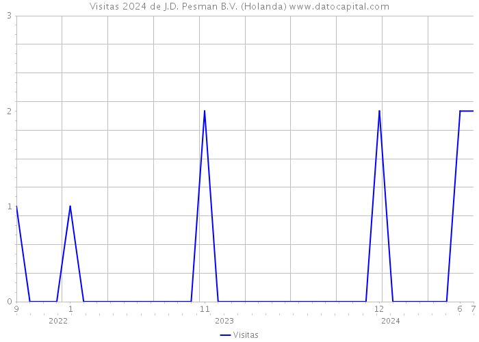 Visitas 2024 de J.D. Pesman B.V. (Holanda) 