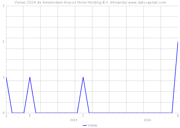 Visitas 2024 de Amsterdam Airport Hotel Holding B.V. (Holanda) 