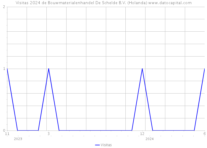 Visitas 2024 de Bouwmaterialenhandel De Schelde B.V. (Holanda) 