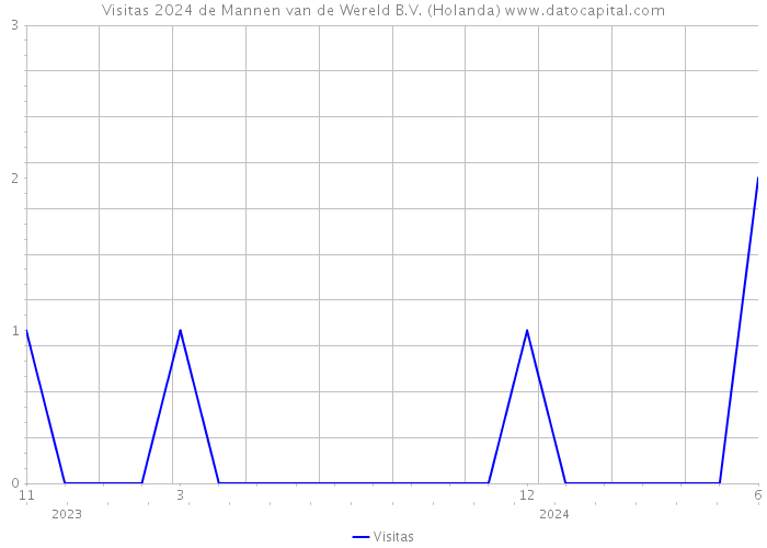 Visitas 2024 de Mannen van de Wereld B.V. (Holanda) 