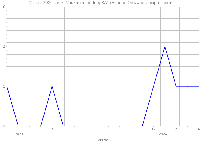 Visitas 2024 de M. Vuurman holding B.V. (Holanda) 