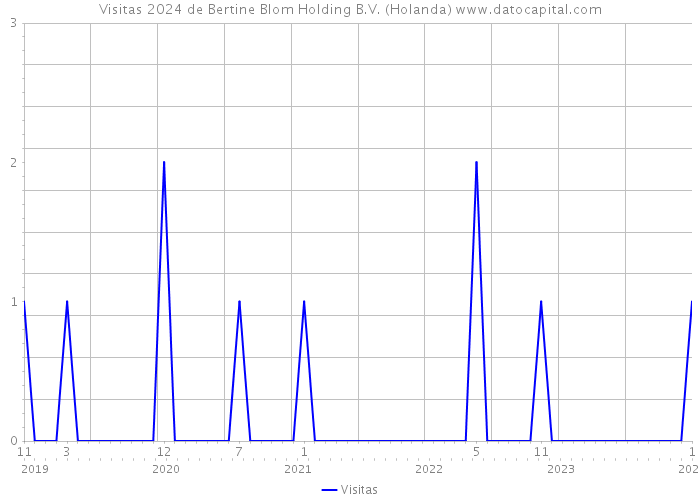 Visitas 2024 de Bertine Blom Holding B.V. (Holanda) 