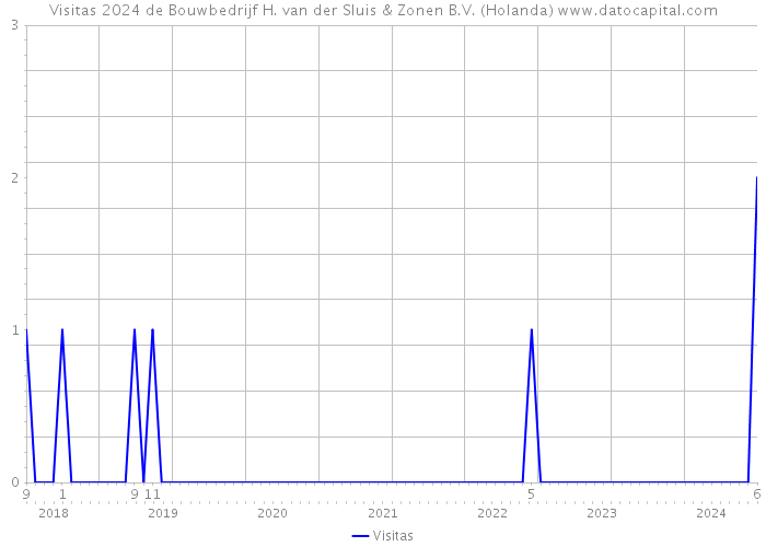 Visitas 2024 de Bouwbedrijf H. van der Sluis & Zonen B.V. (Holanda) 