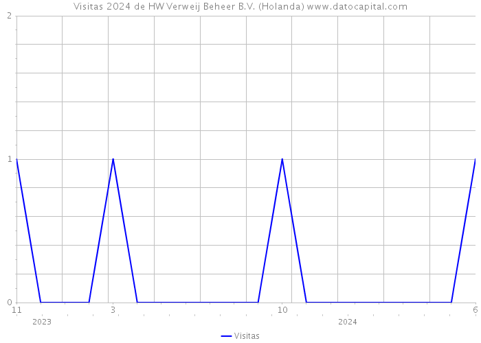 Visitas 2024 de HW Verweij Beheer B.V. (Holanda) 