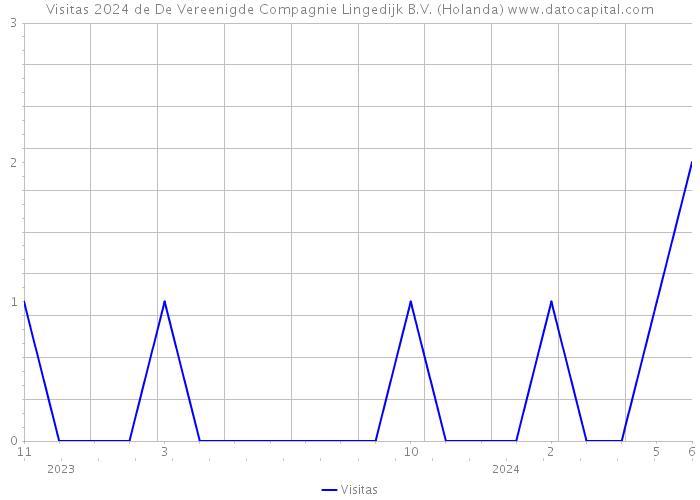 Visitas 2024 de De Vereenigde Compagnie Lingedijk B.V. (Holanda) 