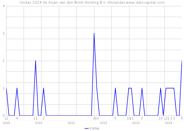 Visitas 2024 de Arjan van den Brink Holding B.V. (Holanda) 