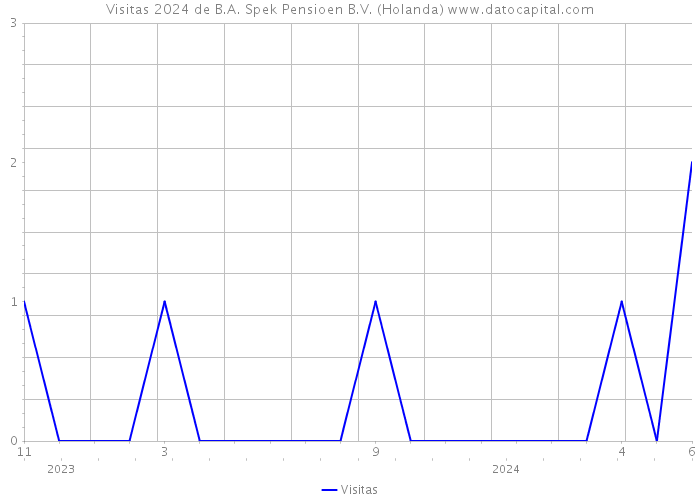 Visitas 2024 de B.A. Spek Pensioen B.V. (Holanda) 