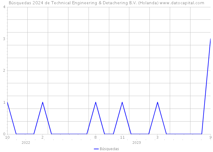 Búsquedas 2024 de Technical Engineering & Detachering B.V. (Holanda) 