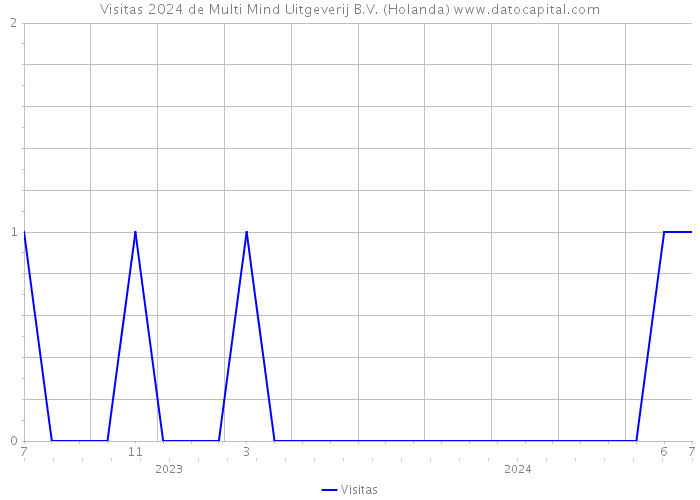 Visitas 2024 de Multi Mind Uitgeverij B.V. (Holanda) 