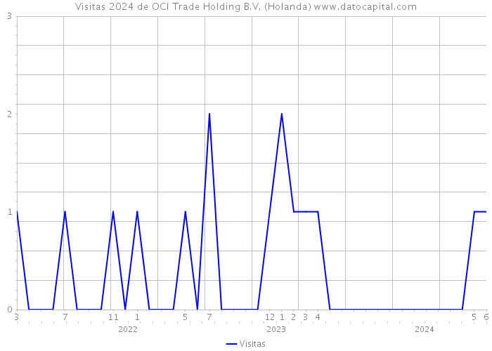 Visitas 2024 de OCI Trade Holding B.V. (Holanda) 