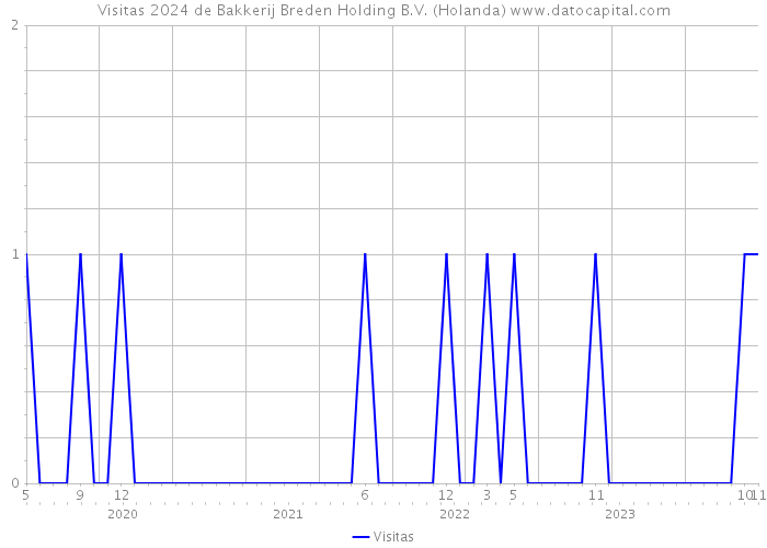 Visitas 2024 de Bakkerij Breden Holding B.V. (Holanda) 