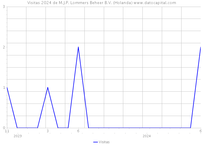 Visitas 2024 de M.J.P. Lommers Beheer B.V. (Holanda) 