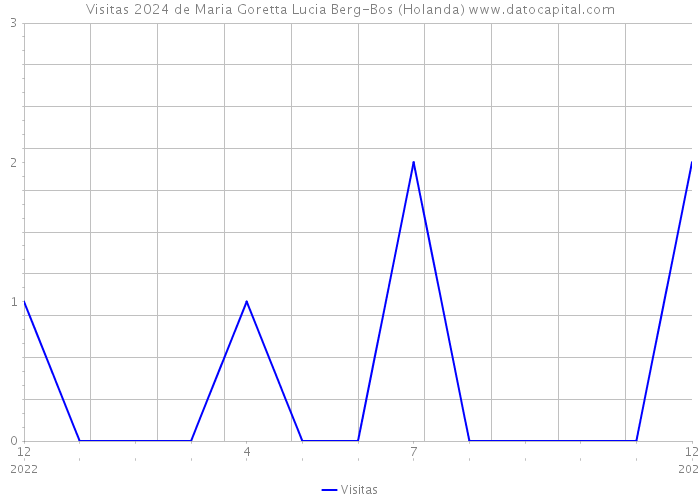 Visitas 2024 de Maria Goretta Lucia Berg-Bos (Holanda) 