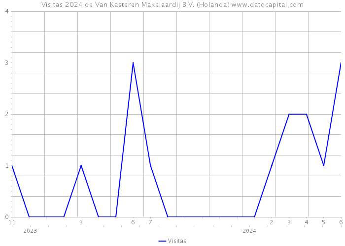 Visitas 2024 de Van Kasteren Makelaardij B.V. (Holanda) 