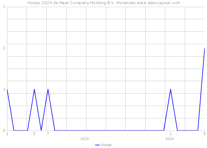 Visitas 2024 de Heat Company Holding B.V. (Holanda) 