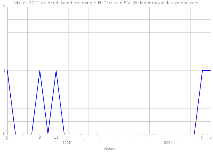 Visitas 2024 de Handelsonderneming A.H. Gerritsen B.V. (Holanda) 